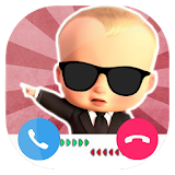 Fake Call BabyBoss 2017 icon