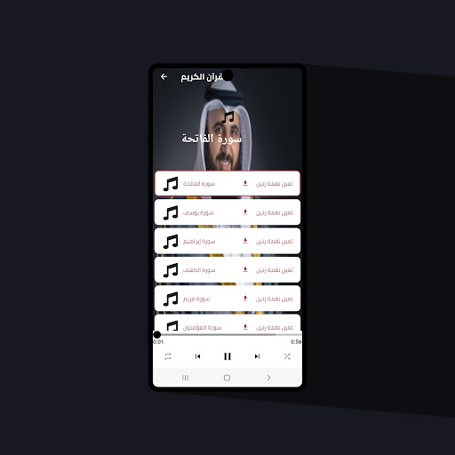 القرآن الكريم بصوت علي صلاح Screen 2