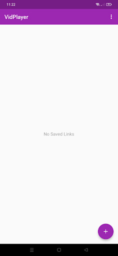 Android application vidPlayer - URL Video Player screenshort