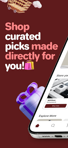 Android application PowerShop: Social Shopping App screenshort