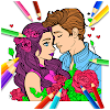Love Couple Coloring Book icon