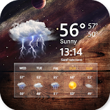 Transparent Live Weather Widge icon