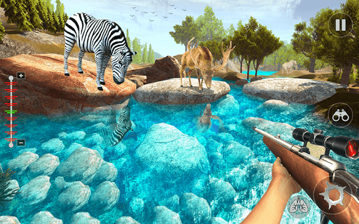 Animal Hunting Sniper 3D Jeep Driving Games