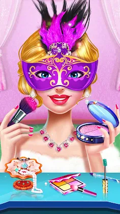 Princess Makeup - Masked Prom - Screenshot 1