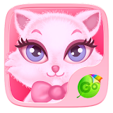 Pink Kitty GO Keyboard Theme icon