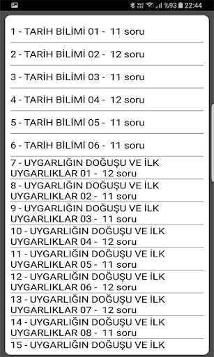 TYT ve AYT Tarih Soru Bankası Screen 2
