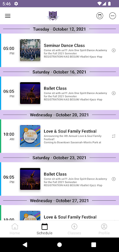 One Spirit Dance Academy Screen 3