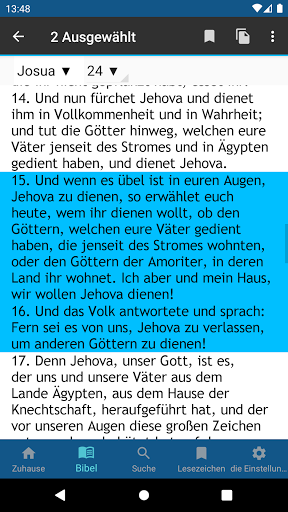 Elberfelder Bibel Screen 2