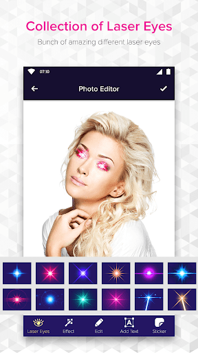 Laser Eye Photo Maker Screen 2