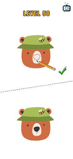 Android application Draw One Part: Delete One Part screenshort