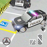 Police Car City Driving School Car Parking Ramp 3D