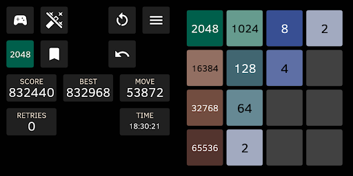 2048 Open Fun Game Screen 2