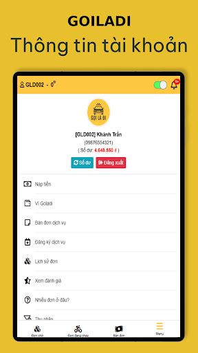 Gọi Là Đi - App Cho Tài Xế screenshot 7