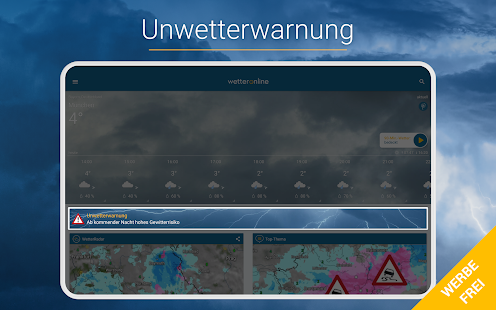 WetterOnline Pro Screenshot