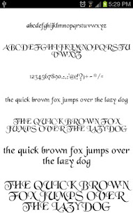 Goth Fonts for FlipFont For PC installation