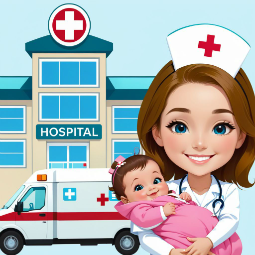 My Hospital Town Doctor Games 2.15 Icon