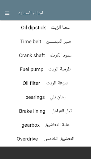 اهم كلمات اللغه الانجليزيه