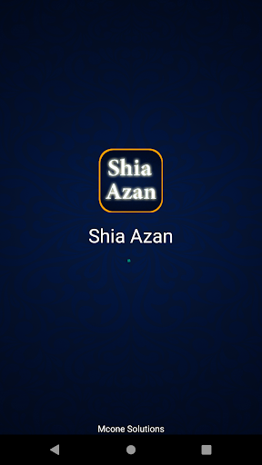 Android application Shia Azan screenshort