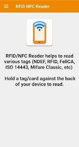 NFC RFID Reader Tools tag - Apps on Google Play