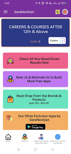 Careers & Courses After 12th Screen 2