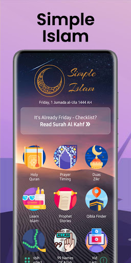 Android application Simple Islam screenshort