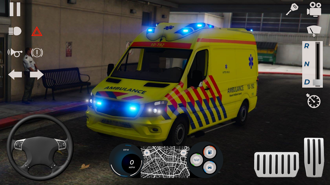 Game Simulator Mobil Ambulans 1.4.0 APK + Mod (Unlimited money) untuk android