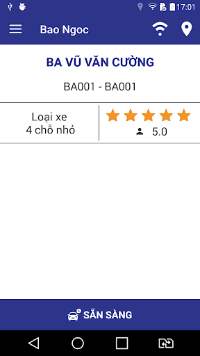 Android application Lái xe Taxi Bảo Ngọc screenshort