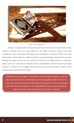 Akidah Akhlak MTs VIII 2020 Screen 3