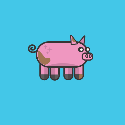 Bimba The Piggy logo