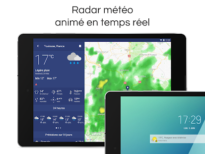 Clime : Radar météo en direct Capture d'écran