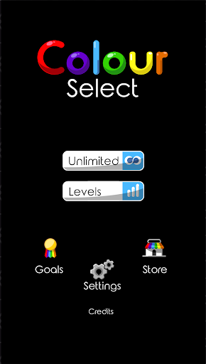 Android application Colour Select Game screenshort
