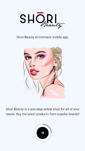 Android application Shori Beauty screenshort
