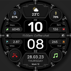 WFP 332 Futuristic watch face