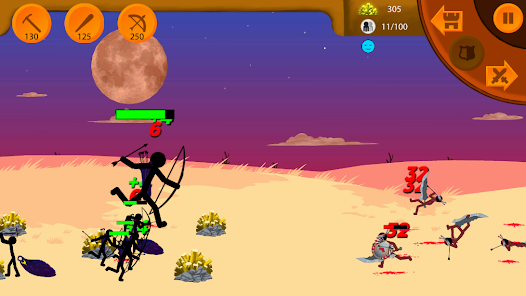 Stickman War : Infinity battle Mod APK 4.0.0.4 (Unlimited money) Gallery 6