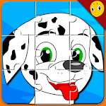 Cover Image of Download Kids Jigsaw Puzzle Paw Animals  APK
