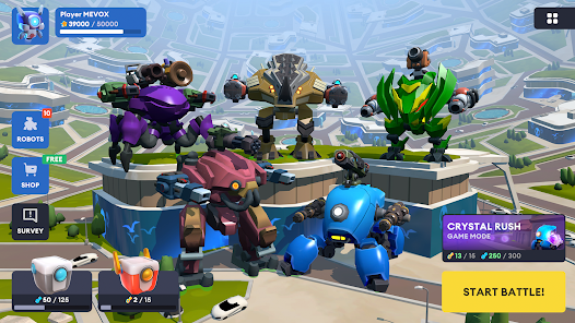 Little Big Robots. Mech Battle  screenshots 3