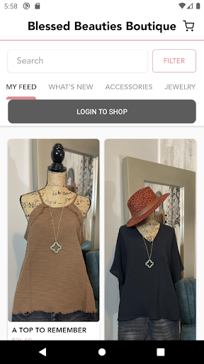 Blessed Beauties Boutique Screen 2