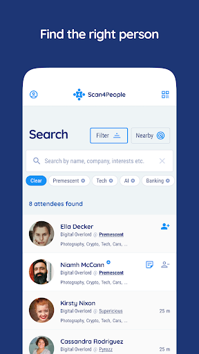 Scan4People Screen 3