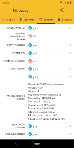 Screenshot of Introspect
