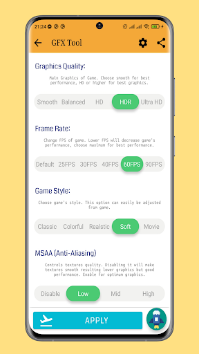 LFX Tool BGM- Premium GFX Tool Screenshot 1 - AppWisp.com