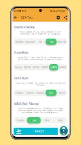Captura de Pantalla 1 LFX Tool BGM- Premium GFX Tool android
