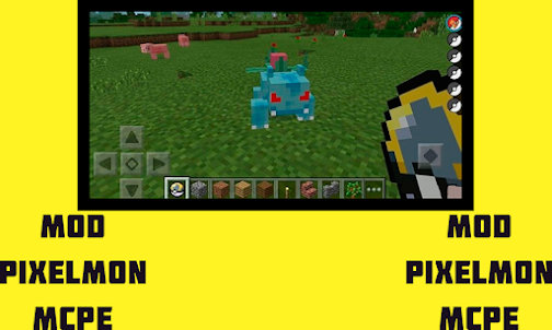 Mod Pixelmon for Minecraft PE