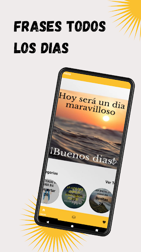Android application Frases de Buenos Dias screenshort