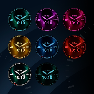 Aurora Sweep Watch Face screenshot 3