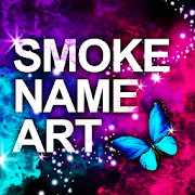 Smoke Name Art ?️ Add Text on Background