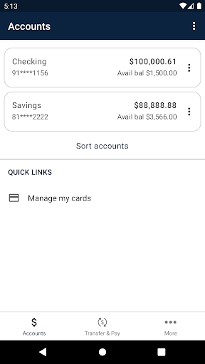 Scale Bank MN Personal Banking Screen 3