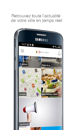 Android application Bouray-sur-Juine screenshort