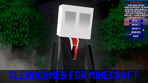 Slenderman Mod Minecraft PE