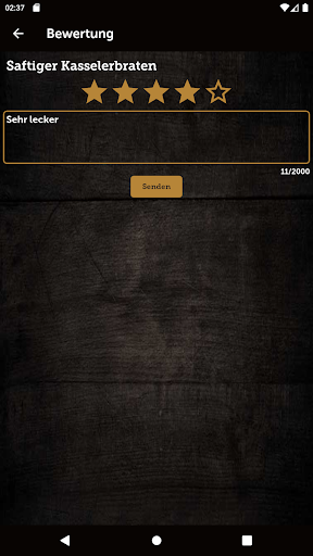 al dente Speisepläne Screen 3