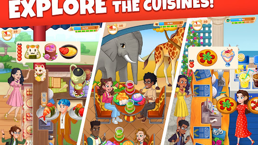 Cooking Diary® Restaurant Game Mod APK 2.17.0 (Unlimited money) Gallery 5